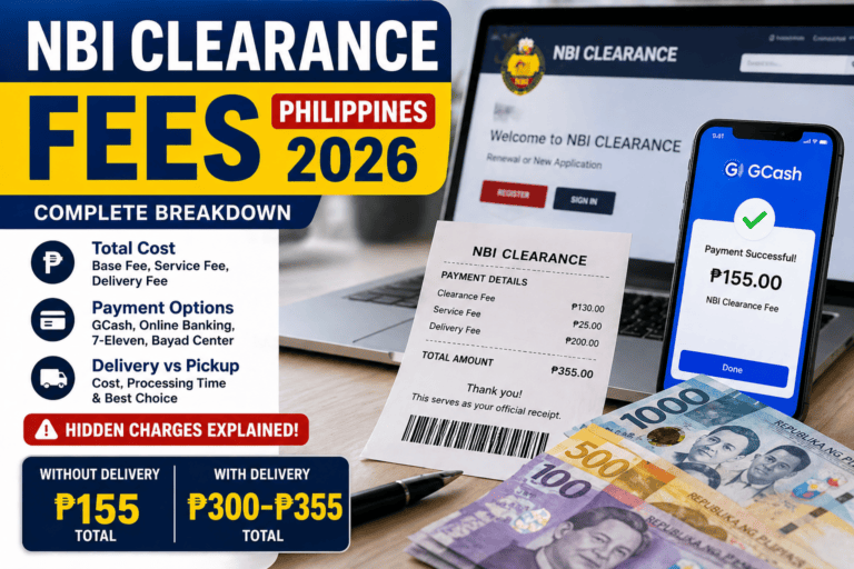 NBI Clearance Fees Philippines 2026 Complete Breakdown + Hidden Charges Explained