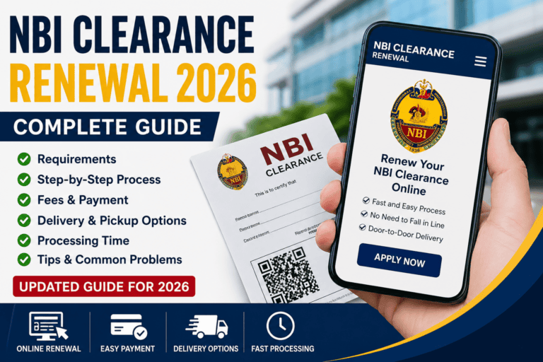 NBI Clearance Renewal 2026 Philippines: Complete Guide, Requirements