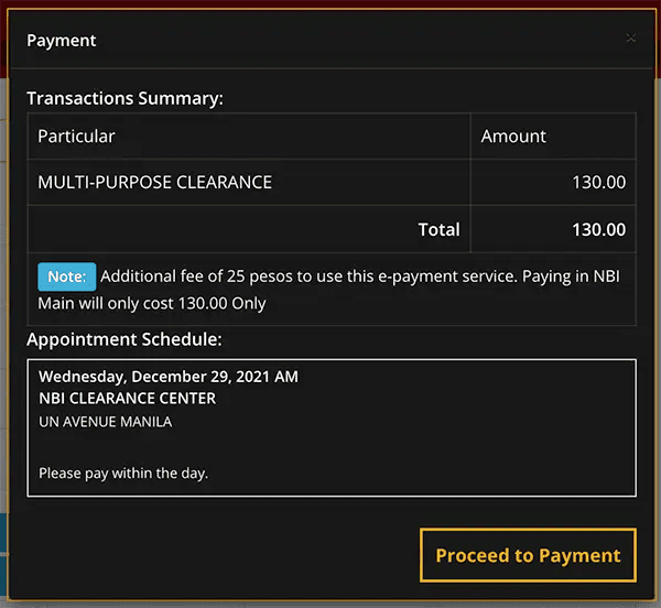 Official NBI Clearance Fees Breakdown 2026
