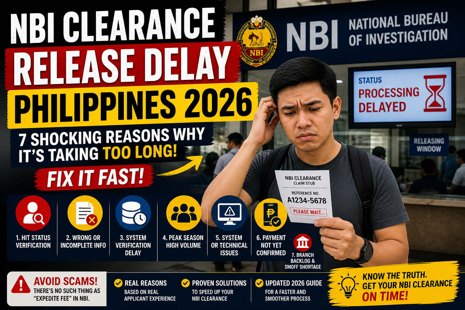 NBI Clearance Release Delay Philippines 2026: 7 Shocking Reasons Why It’s Taking Too Long (Fix It Fast!)