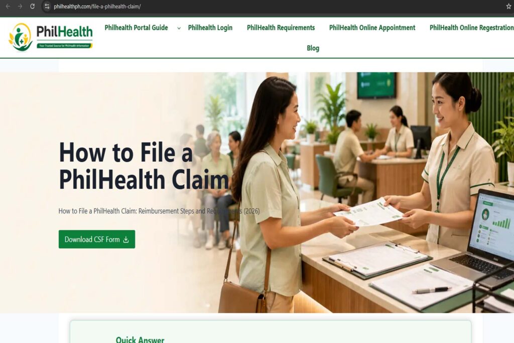 The Best PhilHealth Claims and Reimbursement 2026 Guide